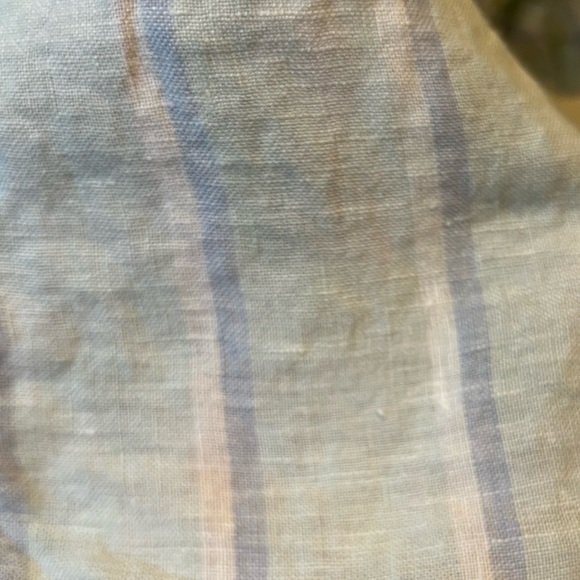 J Crew 100% linen short sleeve button down - Picture 4 of 6